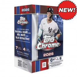 2026 Topps Chrome Baseball Blaster Box (Choose Team - 10-Box Break #1) Baseball