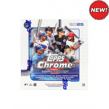2025 Topps Chrome Baseball Logofractor Edition Box (Choose Team - 4-Box Break #1) Baseball