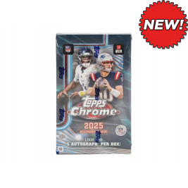 2025 Topps Chrome Football Hobby MIXER (Choose Team - 6-Box Break #1) Football