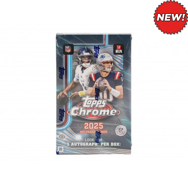 2025 Topps Chrome Football Hobby MIXER (Choose Team - 6-Box Break #1) Football
