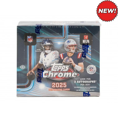2025 Topps Chrome Football Hobby JUMBO MIXER (Choose Team - 5-Box Break #1) Football