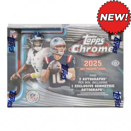 2025 Topps Chrome Football Hobby DELIGHT MIXER (Choose Team - 5-Box Break #1) Football