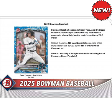 2025 Bowman Baseball Mixer (Choose Team - 4-Box Break #1) Baseball