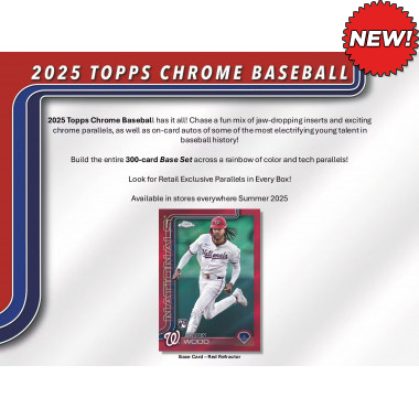 2025 Topps Chrome Baseball MEGA BOX (Choose Team - 6-Box Break #1) Baseball