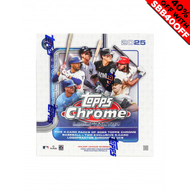 2025 Topps Chrome Baseball Logofractor Edition Box (Choose Team - 4-Box Break #1) Baseball