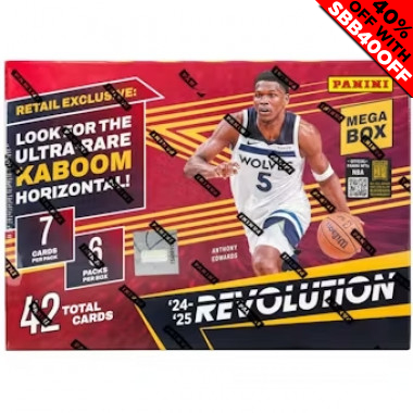 2024-25 Panini Revolution Basketball Mega Box (Choose Team - 5-Box Break #1) Basketball