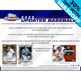 2022 Topps Chrome Update Baseball (Choose Team - Case Break #6) Baseball