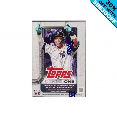 2025 Topps Series 1 Baseball Blaster 7-pack (Choose Team - 4-Box Break #1) Baseball