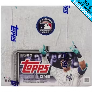 2025 Topps Series 1 Baseball Retail 20 pack (Choose Team - 4-Box Break #1) Baseball