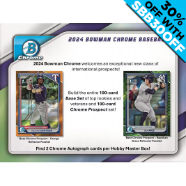 2024 Bowman Chrome Baseball Hobby (Choose Team - 4-box break #1) Baseball