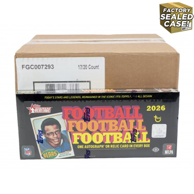 2026 Topps Heritage Football Hobby Box (Choose Team - 4-Box Break #1) Football