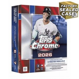 2026 Topps Chrome Baseball Mega Box (Choose Team - 10-Box Break #1) Baseball