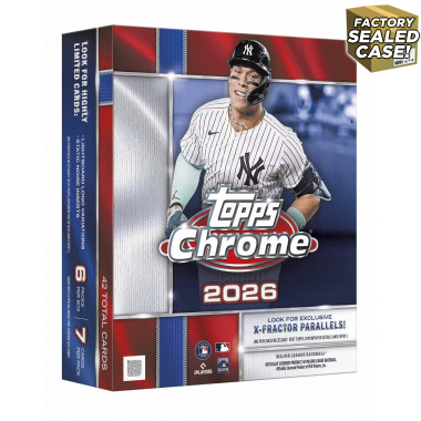 2026 Topps Chrome Baseball Mega Box (Choose Team - 10-Box Break #2) Baseball