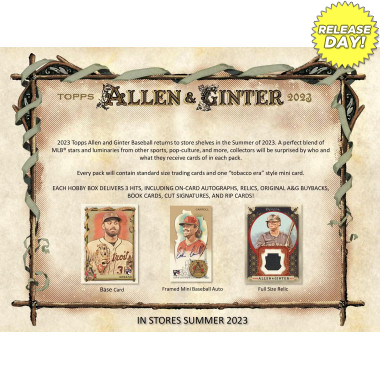 2023 Topps Allen and Ginter Baseball (Choose Team - Case Break #6)