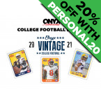 2021 Onyx Vintage COLLEGE Football PERSONAL BOX Football