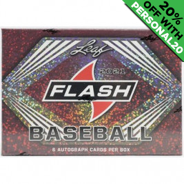 2021 Leaf Flash Baseball PERSONAL BOX Baseball