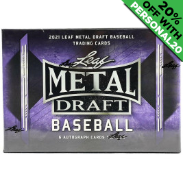 2021 Leaf Metal Draft Baseball PERSONAL BOX Baseball