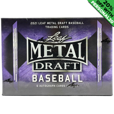 2021 Leaf Metal Draft Baseball PERSONAL BOX