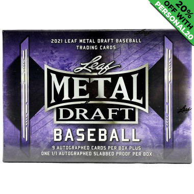 2021 Leaf Metal Draft JUMBO Baseball PERSONAL BOX