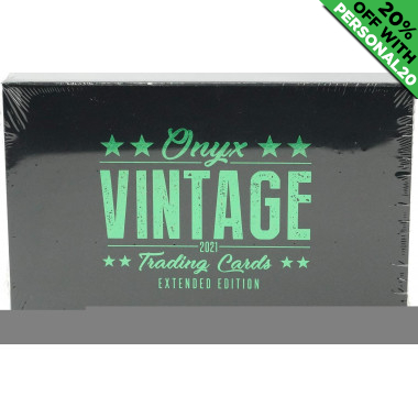 2021 Onyx Vintage Extended Series Baseball PERSONAL BOX