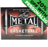 2021-22 Leaf Metal Basketball Hobby PERSONAL BOX