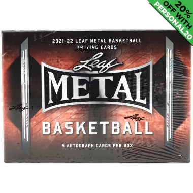 2021-22 Leaf Metal Basketball Hobby PERSONAL BOX