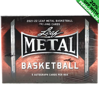 2021-22 Leaf Metal Basketball Hobby PERSONAL BOX Basketball