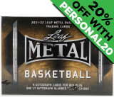 2021-22 Leaf Metal Basketball JUMBO PERSONAL BOX