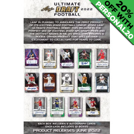 2022 Leaf Ultimate Draft Football Personal Box Football
