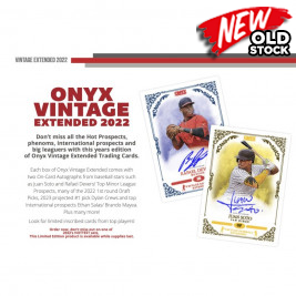2022 Onyx Vintage Extended Series Baseball (Random Player - Case Break #1) Baseball