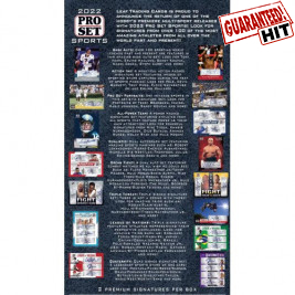 2022 Leaf Pro Set Sports (Hit Draft - 5-box Break #2) Baseball