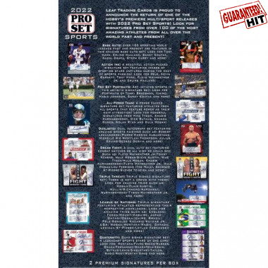 2022 Leaf Pro Set Sports (Hit Draft - 5-box Break #2) Baseball