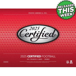 2025 Panini Certified Football Hobby (Choose Team - 4-Box Break #1) Football