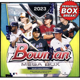 2023 Bowman Baseball MEGA BOX PERSONAL BOX Baseball