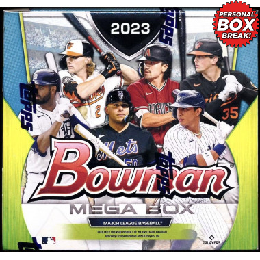 2023 Bowman Baseball MEGA BOX PERSONAL BOX Baseball