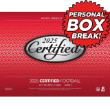 2025 Panini Certified Football Hobby Box (Personal Box)