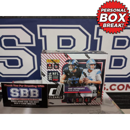 2024 Panini Clearly Donruss Football HOBBY BOX (Personal Box) Football