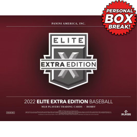 2022 Panini Elite Extra Edition Baseball HOBBY PERSONAL BOX Baseball