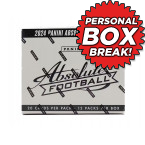  2024 Panini Absolute Football Jumbo Value 12-Pack CELLO Box  (Personal Box) Football