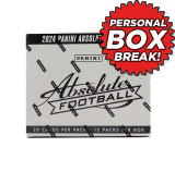  2024 Panini Absolute Football Jumbo Value 12-Pack CELLO Box  (Personal Box)