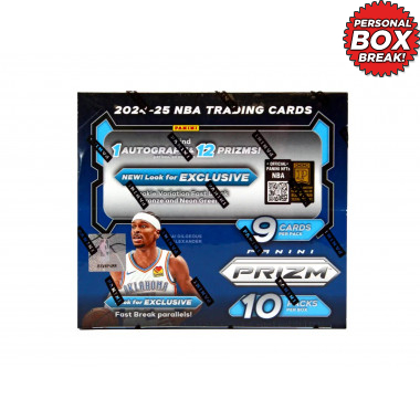2024-25 Panini Prizm Basketball FAST BREAK Hobby Box (Personal Box) Basketball