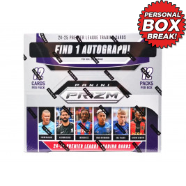 2024-25 Panini Prizm EPL Premiere Soccer Hobby Box (Personal Box) 