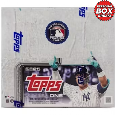 2025 Topps Series 1 Baseball RETAIL Box (PERSONAL BOX) Baseball