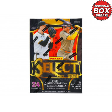 2024 Panini Select Baseball HOBBY BLASTER (PERSONAL BOX) Baseball