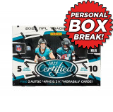 2025 Panini Certified Football Hobby Box (Personal Box)