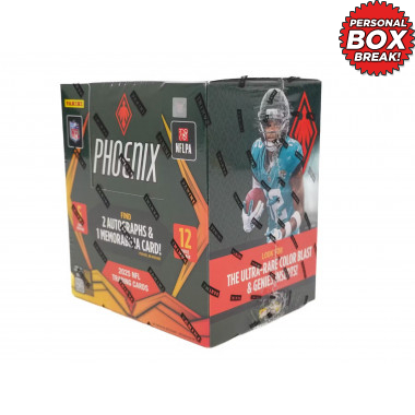 2025 Panini Phoenix Football Hobby Box (Personal Box) Football