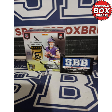 2024 Panini Donruss Elite Football HOBBY BOX (Personal Box) Football