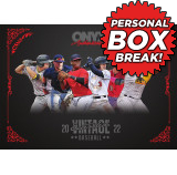 2022 Onyx Vintage Extended Edition Baseball PERSONAL BOX